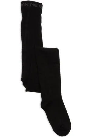 Melton Bamboo Tights Sukkahousut Black