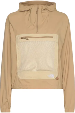 The North Face W Class V Pathfinder Pullover Sport Sport Clothing Sport Outerwear Sport Jackets Sport Anoraks Beige