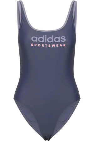 adidas Sportswear U-Back Swimsuit Sport Sport Clothing Sport Swimwear Sport Swimsuits Blue