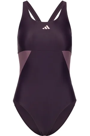 adidas Colorblock C-Back Swimsuit Sport Sport Clothing Sport Swimwear Sport Swimsuits Purple