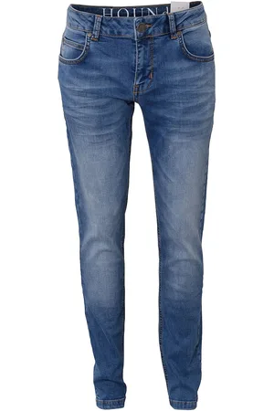Hound Straight Jeans Bottoms Jeans Skinny Jeans Blue