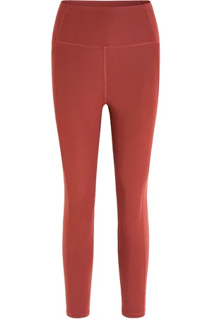 GIRLFRIEND COLLECTIVE Pocket High-Rise Legging, 7/8 Sport Women Sport Clothing Sport Tights Sport Training Tights Red