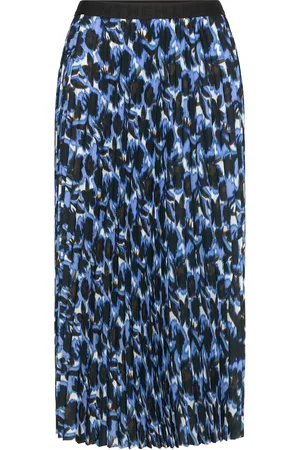 Munthe Charming Skirts Knee-length & Midi Skirts Blue