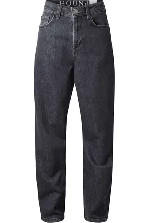 Hound Baggy Jeans Bottoms Jeans Loose Jeans Black