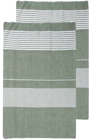 Sagaform Ella Hamam Home Textiles Kitchen Textiles Kitchen Towels Green