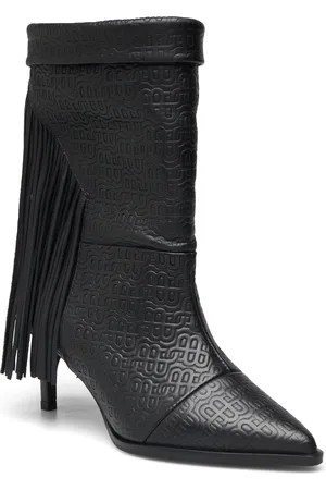 Munthe Taimai Shoes Boots Ankle Boots Ankle Boots With Heel Black
