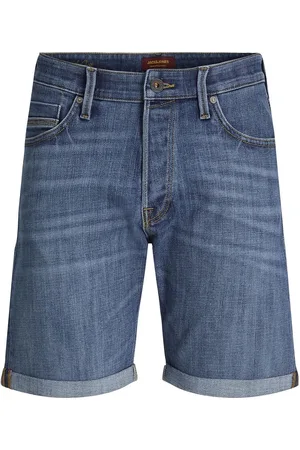 JACK & JONES Jjichris Jjwood Shorts Ge 415 Sn Bottoms Shorts Denim Blue Jack & J S