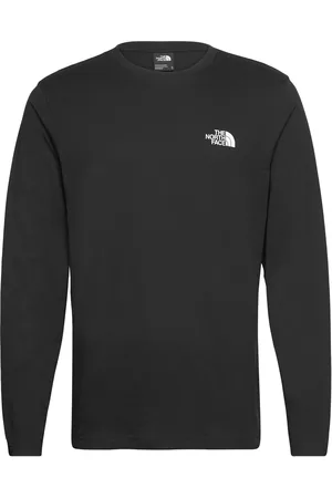 The North Face M L/S Simple Dome Tee Sport T-shirts Long-sleeved Black