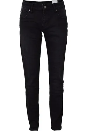 Hound Straight Jeans Bottoms Jeans Skinny Jeans Black
