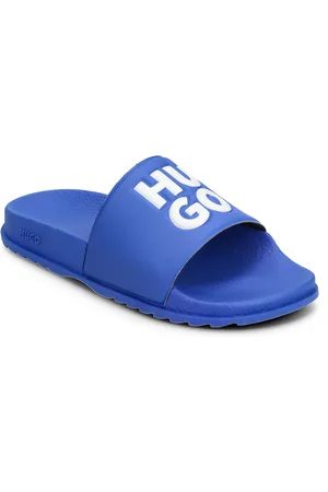HUGO BOSS Match_It_Slid_Rblg_N Shoes Summer Shoes Sandals Pool Sliders Blue