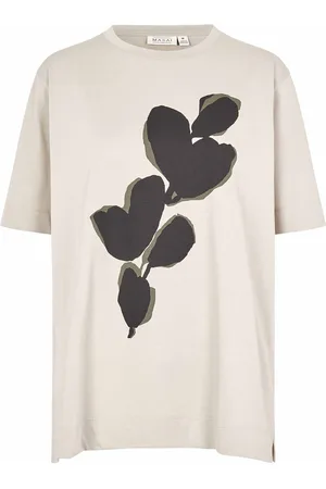 Masai Madanielle Tops T-shirts & Tops Short-sleeved Cream