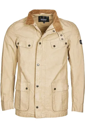 Barbour B.intl Summer Wash Duk Designers Jackets Light Jackets Beige