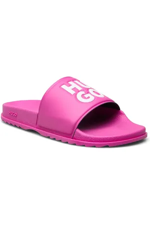 HUGO BOSS Match_It_Slid_Rblg_N Shoes Summer Shoes Sandals Pool Sliders Pink