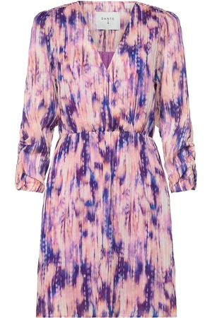 Dante 6 D6Navina Printed Mini Dress Lyhyt Mekko Purple