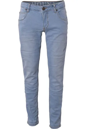 Hound Straight Jeans Bottoms Jeans Skinny Jeans Blue