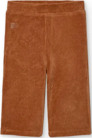 Boboli Corduroy Trousers Knit For Baby Bottoms Trousers Brown