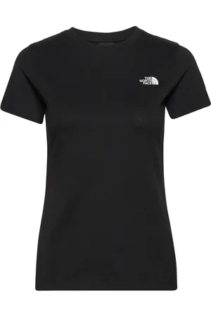The North Face W Ss Sd Slim Tee Sport T-shirts & Tops Short-sleeved Black