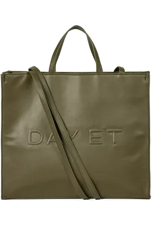Day Et Day Rc-Sway Pu Shopping Bag Shopper Laukku Khaki Green