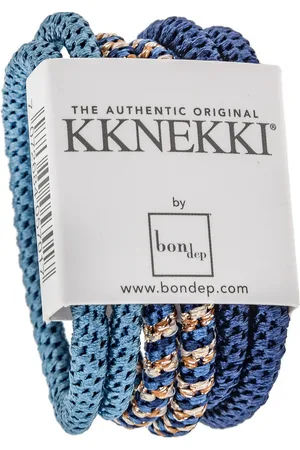 Bon Dep Kknekki Slim Bundle 1 Accessories Hair Accessories Scrunchies Blue