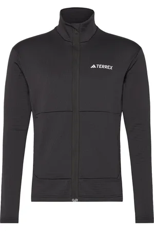 adidas Mt Lt Fl Fz Ja Sport Sweat-shirts & Hoodies Fleeces & Midlayers Black