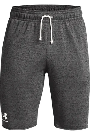 Under Armour Ua Rival Terry Short Sport Shorts Sweat Shorts Grey