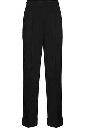 DAY Birger et Mikkelsen Jacques - Classic Gabardine Bottoms Trousers Wide Leg Black