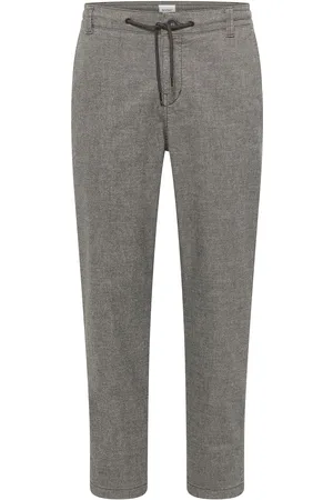 Mustang Style Chino Tech Jogger Bottoms Sweatpants Grey