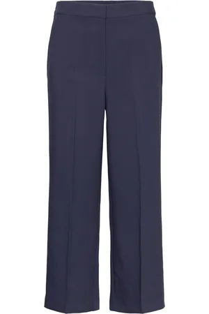 Numph Nuronja Pants Bottoms Trousers Suitpants Blue