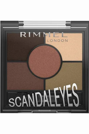 Rimmel London Scandal 5 Pan Palette 002 Brixton Brown Luomiväri Paletti Meikki Nude