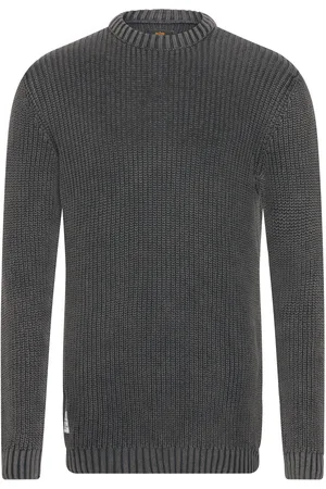 Alpha Industries Acid Pullover Designers Knitwear Round Necks Black