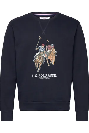 U.S. Polo Assn. Uspa Sweat O Neck Ekrem Men Tops Sweat-shirts & Hoodies Sweat-shirts Navy