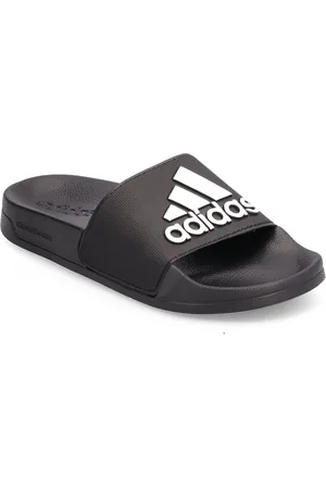 adidas Adilette Shower Sport Summer Shoes Sandals Pool Sliders Black