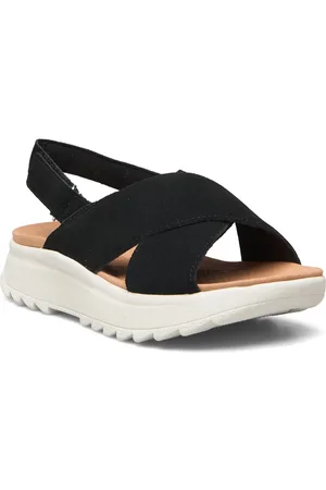 Clarks Dashlite Wish D Matalapohjaiset Sandaalit Black