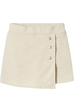 NAME IT Nkfnilanne Skort Dresses & Skirts Skirts Short Skirts Beige