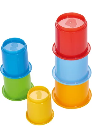 ABC Stacking Cups Toys Baby Toys Educational Toys Stackable Blocks Multi/patterned