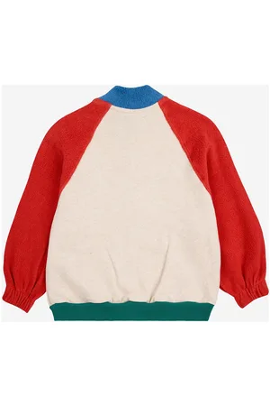 Bobo Choses B.c Vintage Color Block Zipped Sweatshirt Tops Sweat-shirts & Hoodies Sweat-shirts Multi/patterned