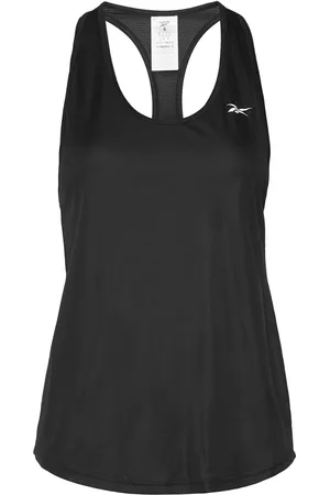 Reebok Id Train Mesh Back T Sport T-shirts & Tops Sleeveless Black