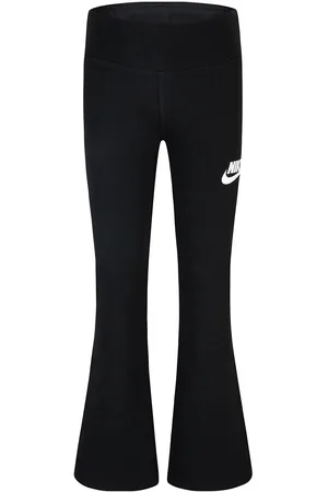Nike Flare Leggings Bottoms Trousers Black