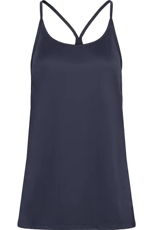 ZEBDIA Women Sports Strap Top Sport Women Sport Clothing Sports Tops & T-shirts Sport Tank Tops Navy