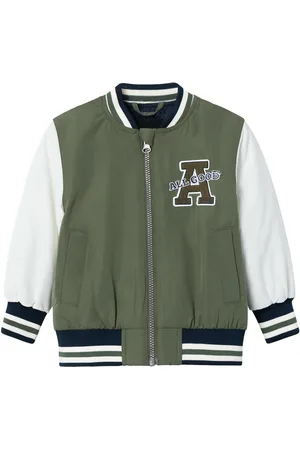 NAME IT Nmnmain Bomber Jacket Pb Bombertakki Khaki Green