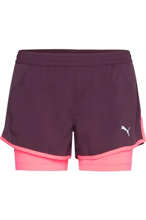 PUMA Run Favorite Velocity 2In1 3" Short W Sport Women Sport Clothing Sport Shorts Sport Training Shorts Purple