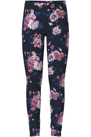 NAME IT Nkfvivian Aop Legging Bottoms Leggings Navy