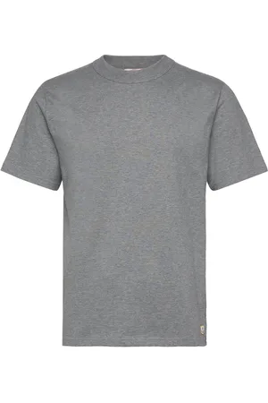 Armor.lux Basic T-Shirt Héritage Tops T-shirts Short-sleeved Grey