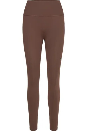 PUMA Shapeluxe Seamless Hw Fl Tights Bottoms Running-training Tights Seamless Tights Brown