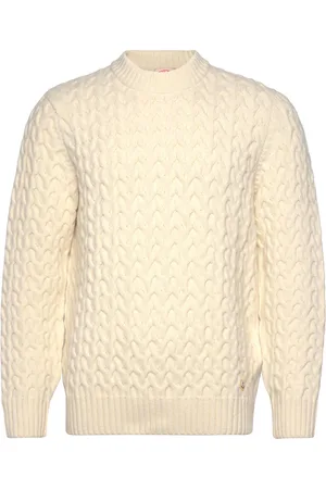 Armor.lux Sweater Crewneck Heritage Tops Knitwear Round Necks Cream