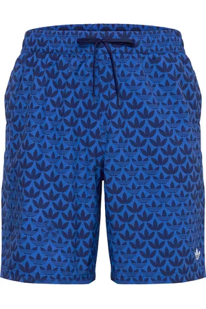 adidas Monogram Swimshort Sport Men Sport Clothing Sport Swimwear Sport Swim Shorts Blue