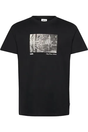 Solid Sdmannus Tops T-shirts Short-sleeved Black