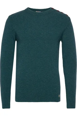 Armor.lux Mariner Sweater Héritage Tops Knitwear Round Necks Green