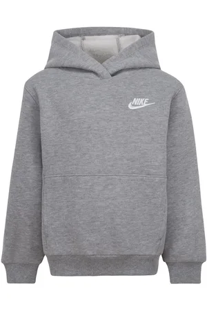 Nike Po-Pull-Over Hoody Tops Sweat-shirts & Hoodies Hoodies Grey