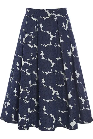 Dea Kudibal Abeydea Skirts Maxi Skirts Navy